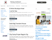 Tablet Screenshot of hotelsbaguio.com